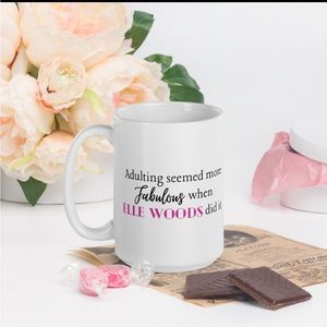 New❗️Elle Woods Adulting 15 oz Mug